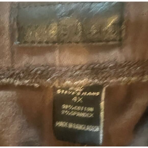 STEVE'S Jeans 4X Brown Cargo JOGGERS 30 INSEAM - Picture 4 of 5